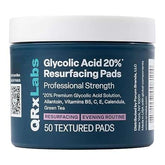 Glycolic Acid 20% Resurfacing Pads for Face & Body with Vitamins B5, C & E, Green Tea, Calendula, Allantoin - Exfoliates Surface Skin and Reduces Appearance of Fine Lines and Wrinkles - Peel Pads - Showlu Well Nation Store
